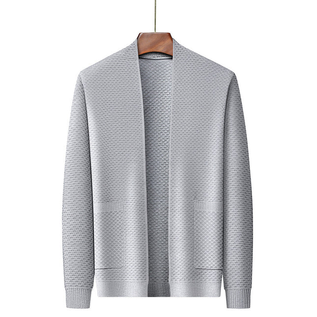 Men's Knitted Cardigan Sweater Coat
