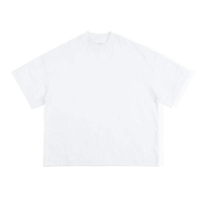 Spring And Summer Loose Thin Half Turtleneck Short Sleeve