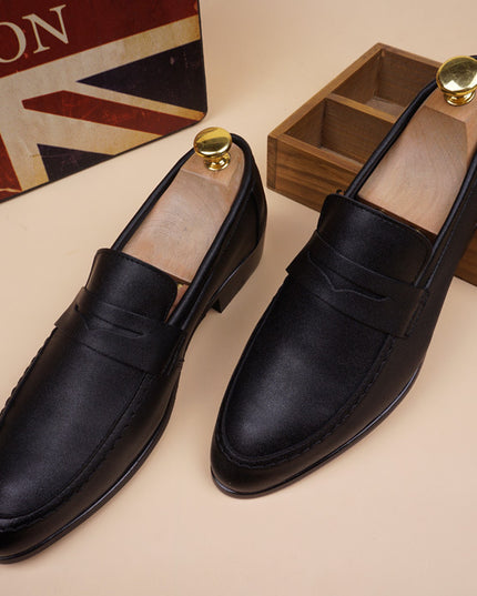 Men's Korean Version Pointed Leather Shoes Are Fashionable
