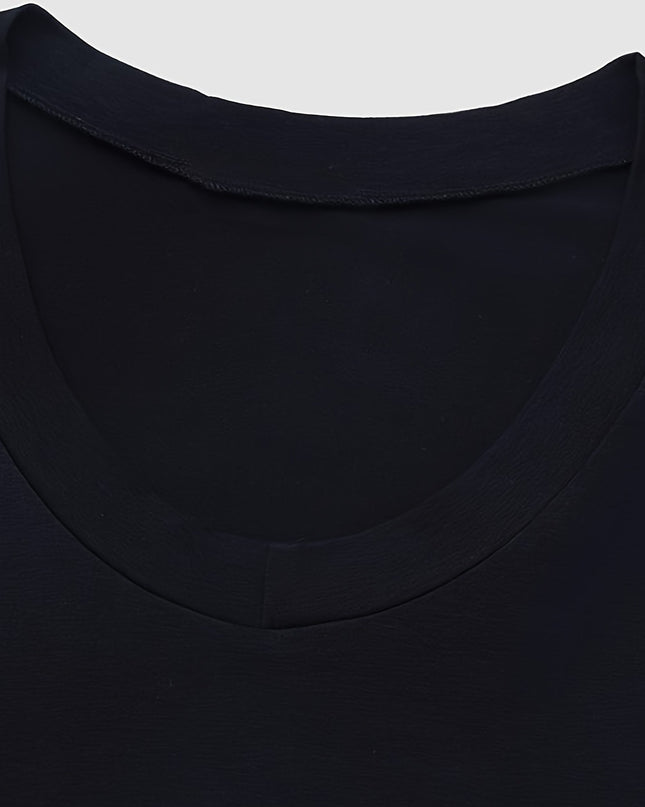 Women's V-neck Slim-fit Top