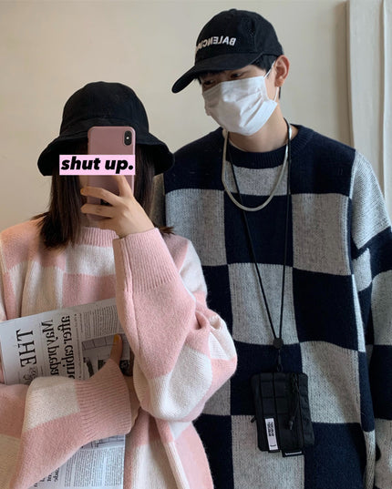 Loose And Idle Autumn And Winter Thickening Cotton Knitwear