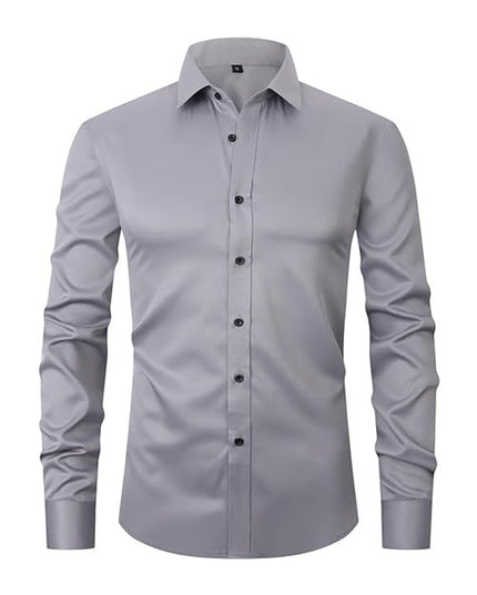 Stretch Long Sleeve Shirt Men's Work