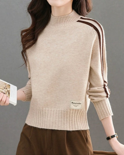 Short Sweater Women's Small Foreign Wool Bottoming Shirt Autumn And Winter