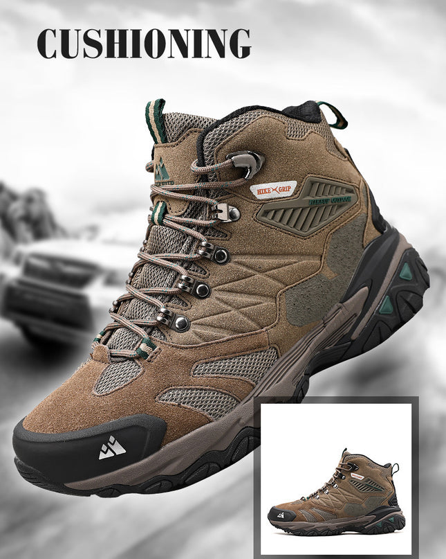 Outdoor Leisure Sports High-top Waterproof Non-slip Men's Hiking Shoes