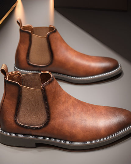 All-matching British Retro Chelsea Boots Men's Shoes