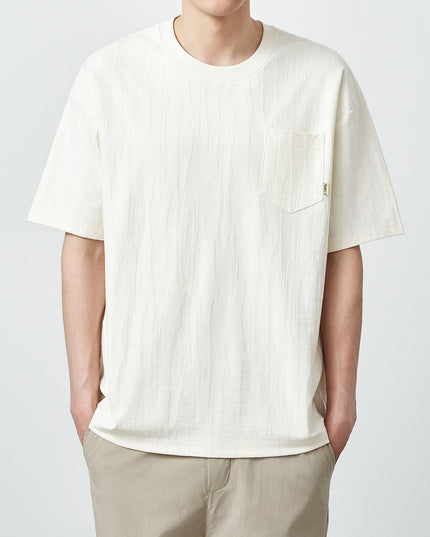 Simple Fashion Color Contrast Men's T-shirt