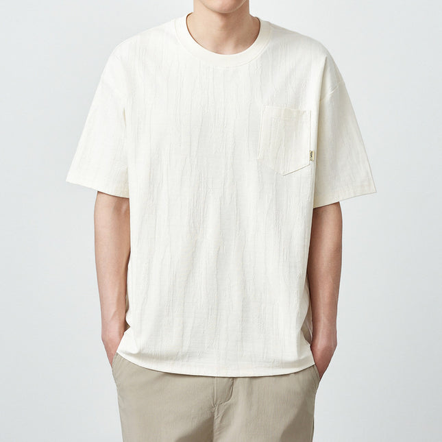 Simple Fashion Color Contrast Men's T-shirt