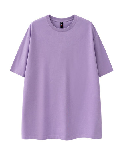Heavy Men's Cotton Brand High Street Short Sleeve Loose T-shirt