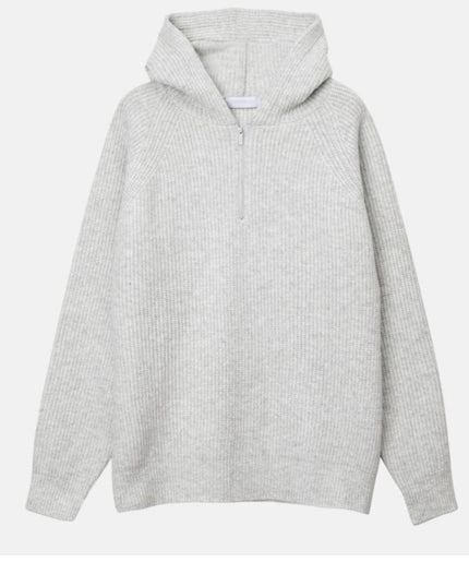 Men's High-grade Half-zip Hooded Sweater