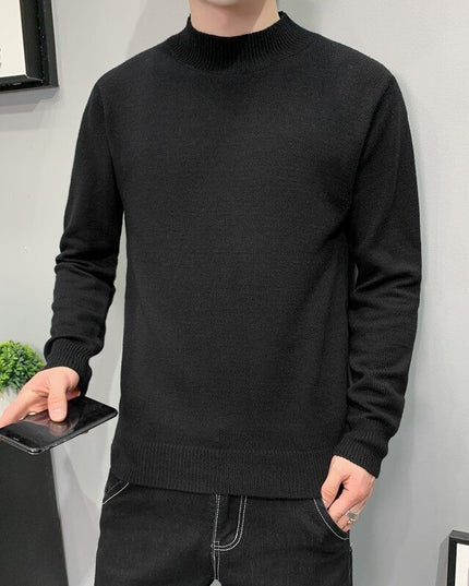 Casual Round Neck Sweater Trendy Unique Handsome