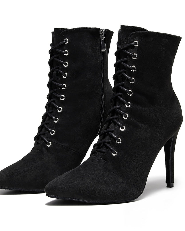 Lace-up Sexy Jazz Special High Heels Short