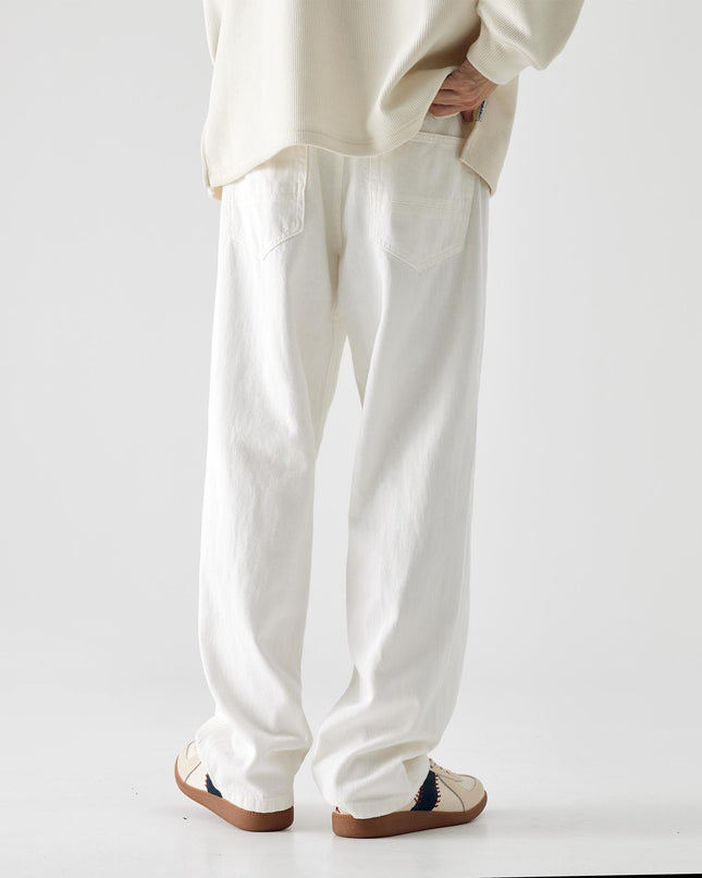 Fashion Personality Men's All-matching Straight Trousers