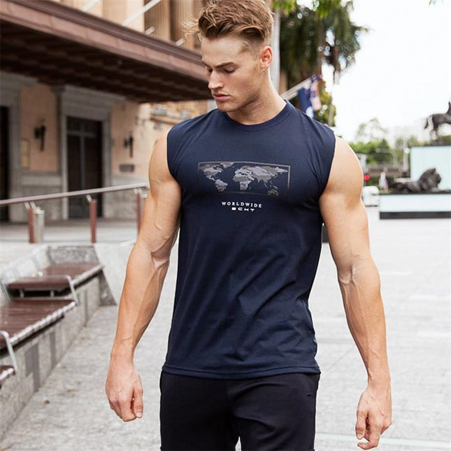 Fitness Running Training Youth Sleeveless Vest