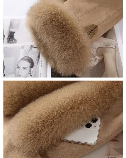 Fur Women's Fur Imitation Fox Fur Jacket