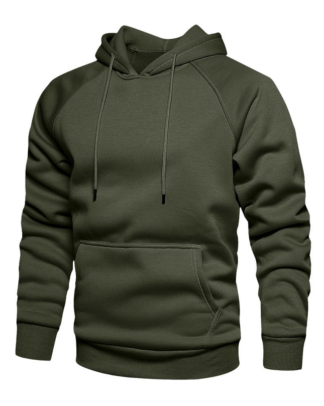 Men's Solid Color Hoodie Hip-hop Street Clothing Coat