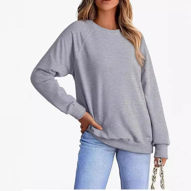 Women's Round-neck Sweater Loose Version Daily Leisure