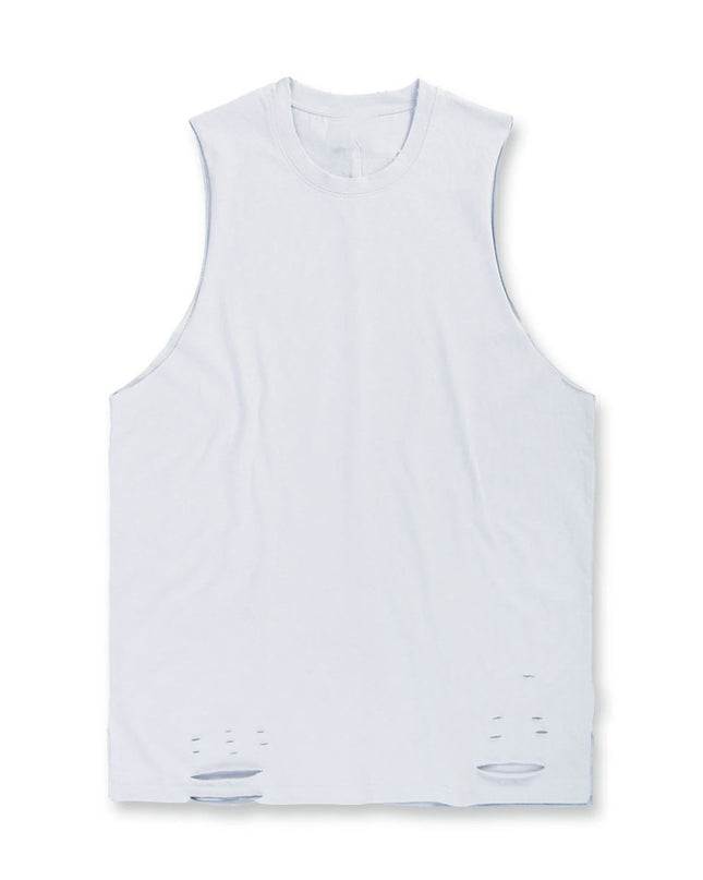Men's Sleeveless Fitness Vest With Holes