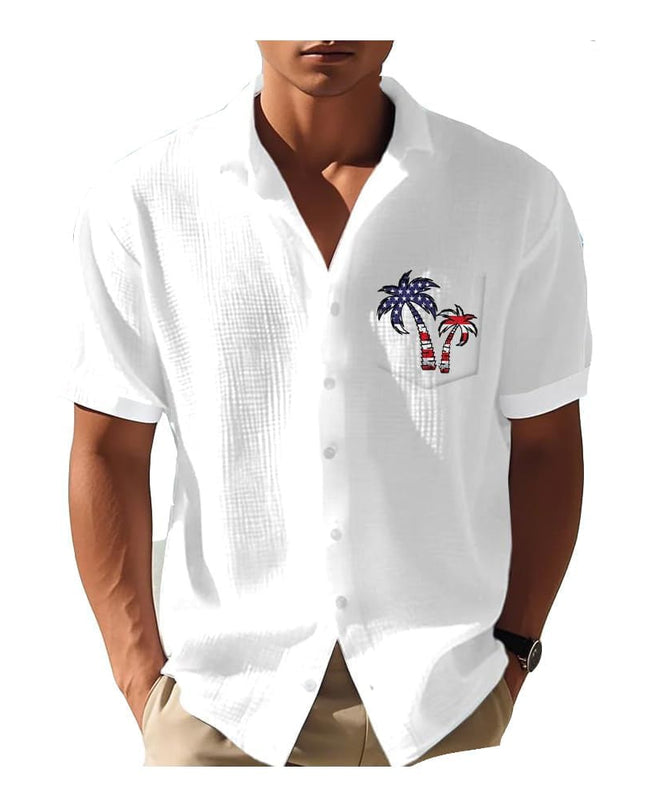 Men's Fashion Hawaiian Digital Printing Shirt