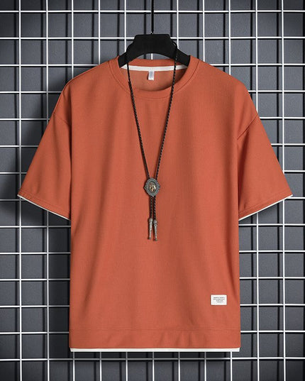 Half Sleeve Trendy All-matching Top