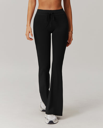 High Waist Hip Lift Yoga Bell-bottom Pants Belly Contracting