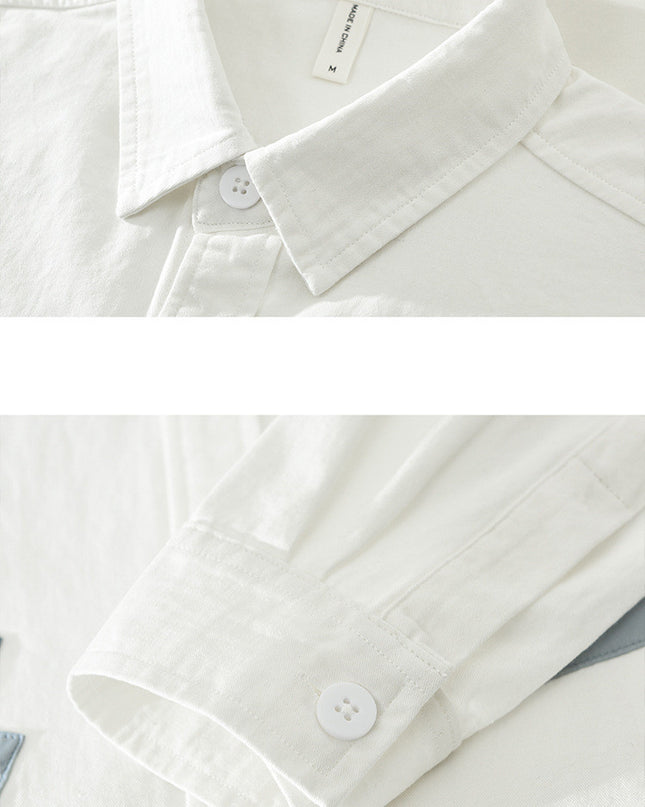 Men's Artistic Versatile Casual Loose Top Shirt