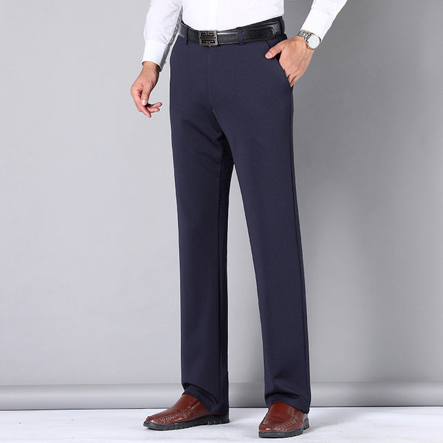 Loose Straight Men's Business Casual Pants