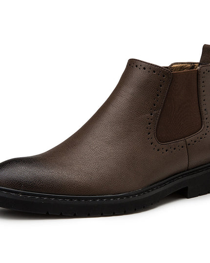 Korean retro short boots