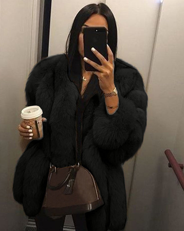 Artificial Fur Coat Jacket