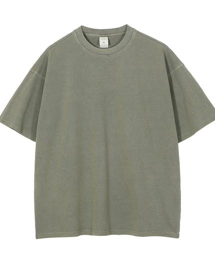 Street Washed Old Retro Short-sleeved Loose