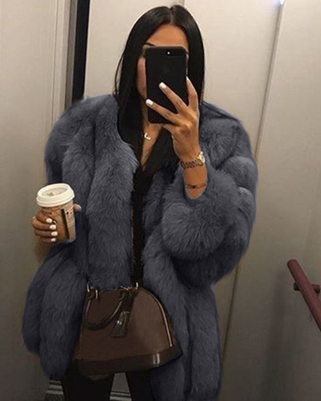 Artificial Fur Coat Jacket