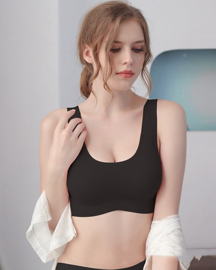One seamless vest bra