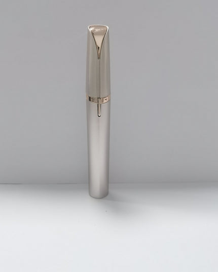 Mini Electric Eyebrow Trimmer Lipstick Brows Pen Hair Remover Painless Razor Epilator with LED Light