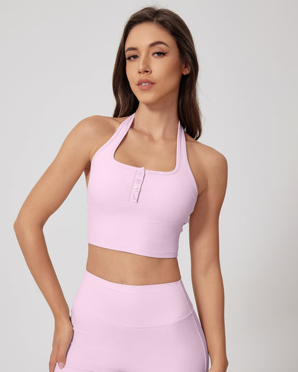 Halter Bra Quick-drying Thread Backless Bra