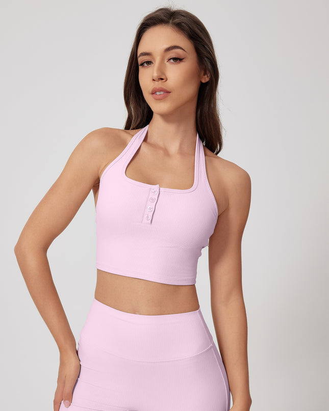 Halter Bra Quick-drying Thread Backless Bra