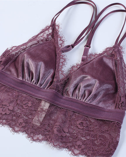 Sexy back bra set