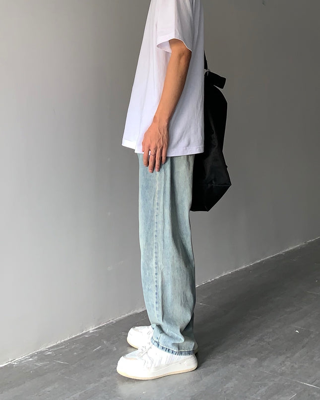 Wide-leg Jeans Men And Women