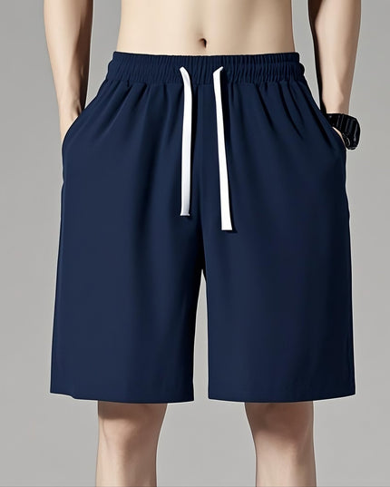 Cropped Pants Men's Thin Loose Large Size Sports Shorts