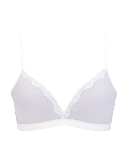 Bra lace triangle cup