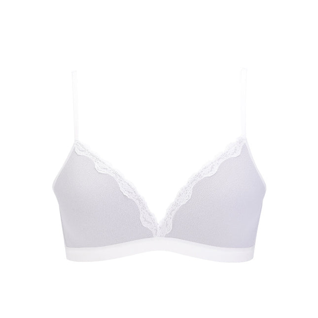 Bra lace triangle cup