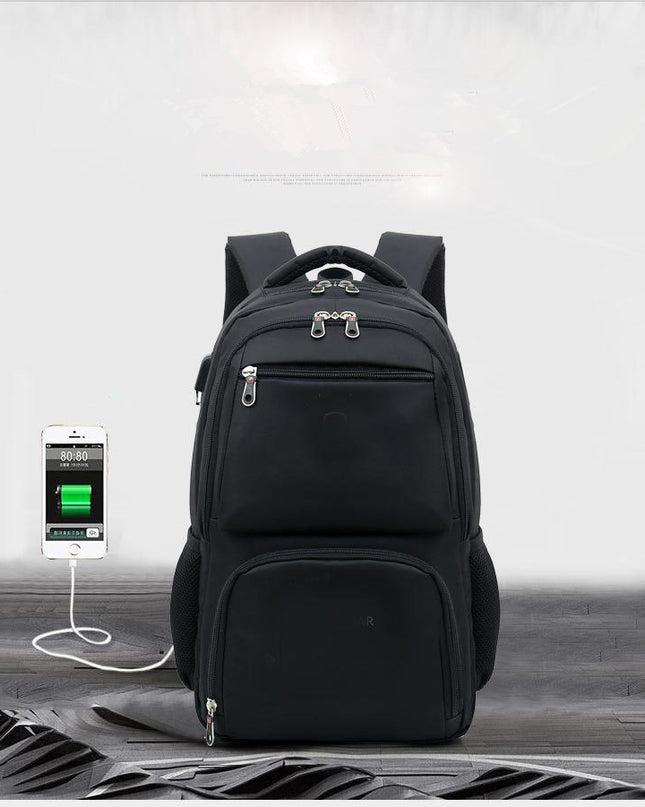 Multifunctional charging backpack