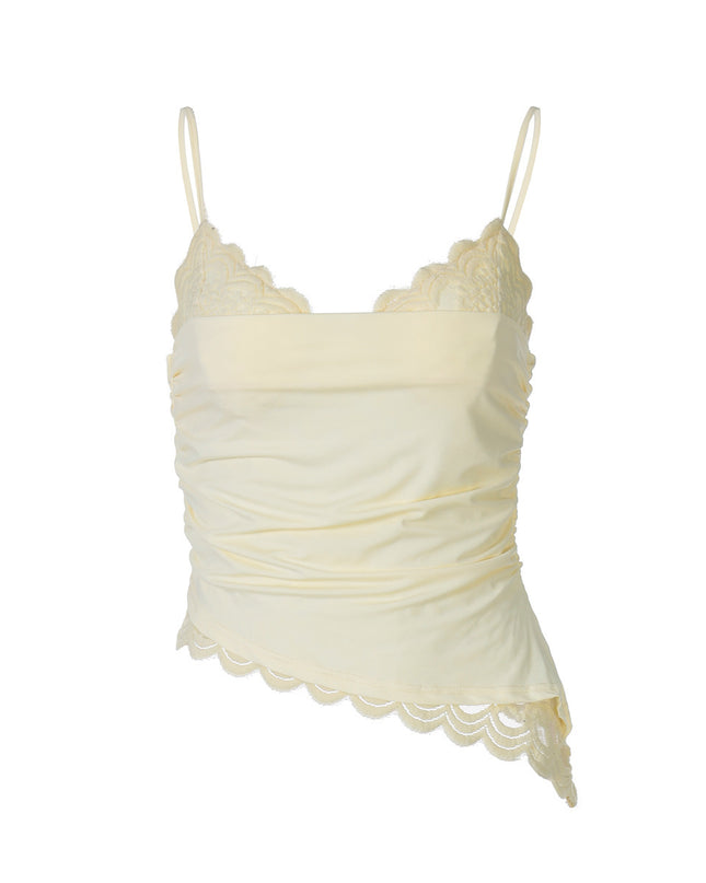 Sexy V-neck Lace Lace Spaghetti-strap Top