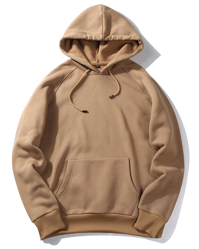 Loose Cool Blank Fleece Sweater Men's