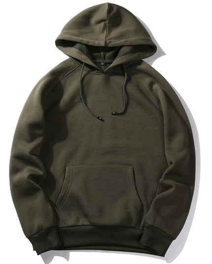 Loose Cool Blank Fleece Sweater Men's