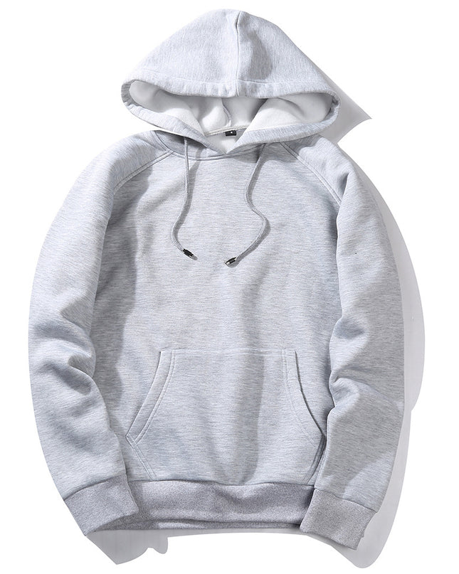 Loose Cool Blank Fleece Sweater Men's