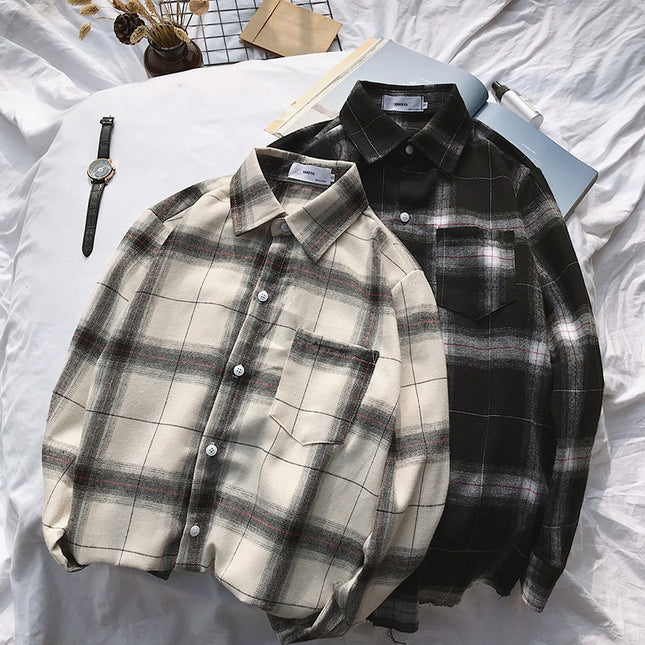 Loose And Versatile Student Handsome Shirt Thin