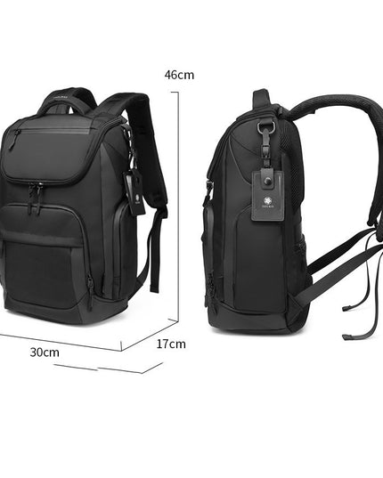 Outdoor Waterproof Computer Bag For Men Business Backpack With Multiple Pocket Design