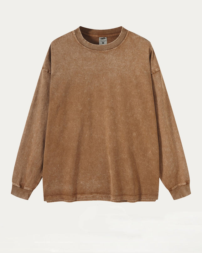 Men's Purified Cotton Long Sleeve Loose