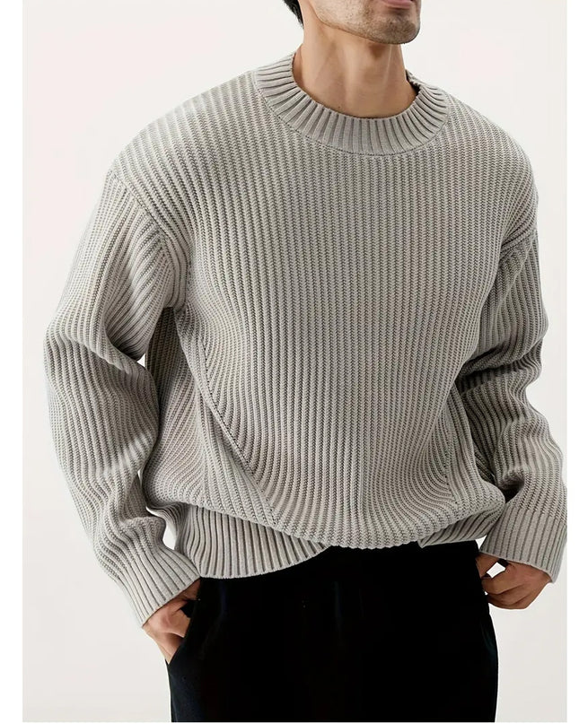 Ins Round Neck Korean Style Trendy Sweater Men