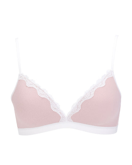 Bra lace triangle cup