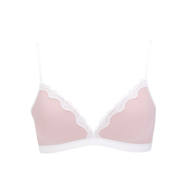 Bra lace triangle cup